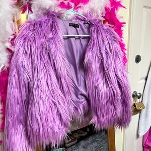 Shein fur jacket